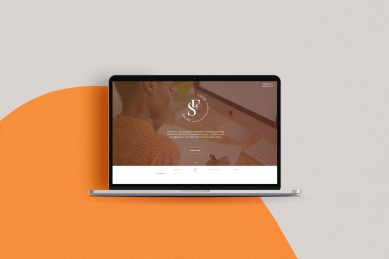 Swift Focus Website Mockup